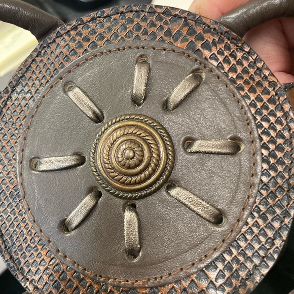 Esperanza Leather Belt Statement Accent Size Small - Picture 9 of 15